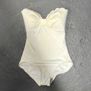 NWT Kate Spade white swimsuit